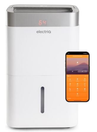electriq 20l low energy smart dehumidifier energy efficient dehumidifier uk