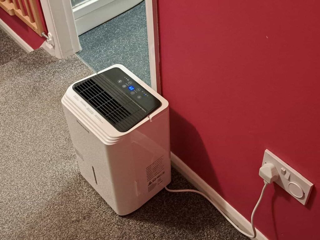 view of our own purchase testing honeywell dehumidifier for large room uk unboxing package arrival several weeks to months 